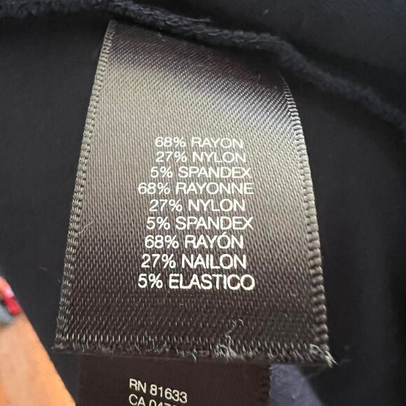 Women's Navy Kenneth Cole New York Zip Up Mock Wrap Dress - Picture 7 of 8